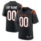 MyBoyd Custom C.Bengals Black Home Replica Game Stitched Jerseys
