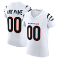 MyBoyd Custom C.Bengals White Vapor F.U.S.E. Elite Stitched Jerseys
