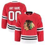 MyBoyd Custom C.Blackhawks Red Home Authentic Pro Jerseys