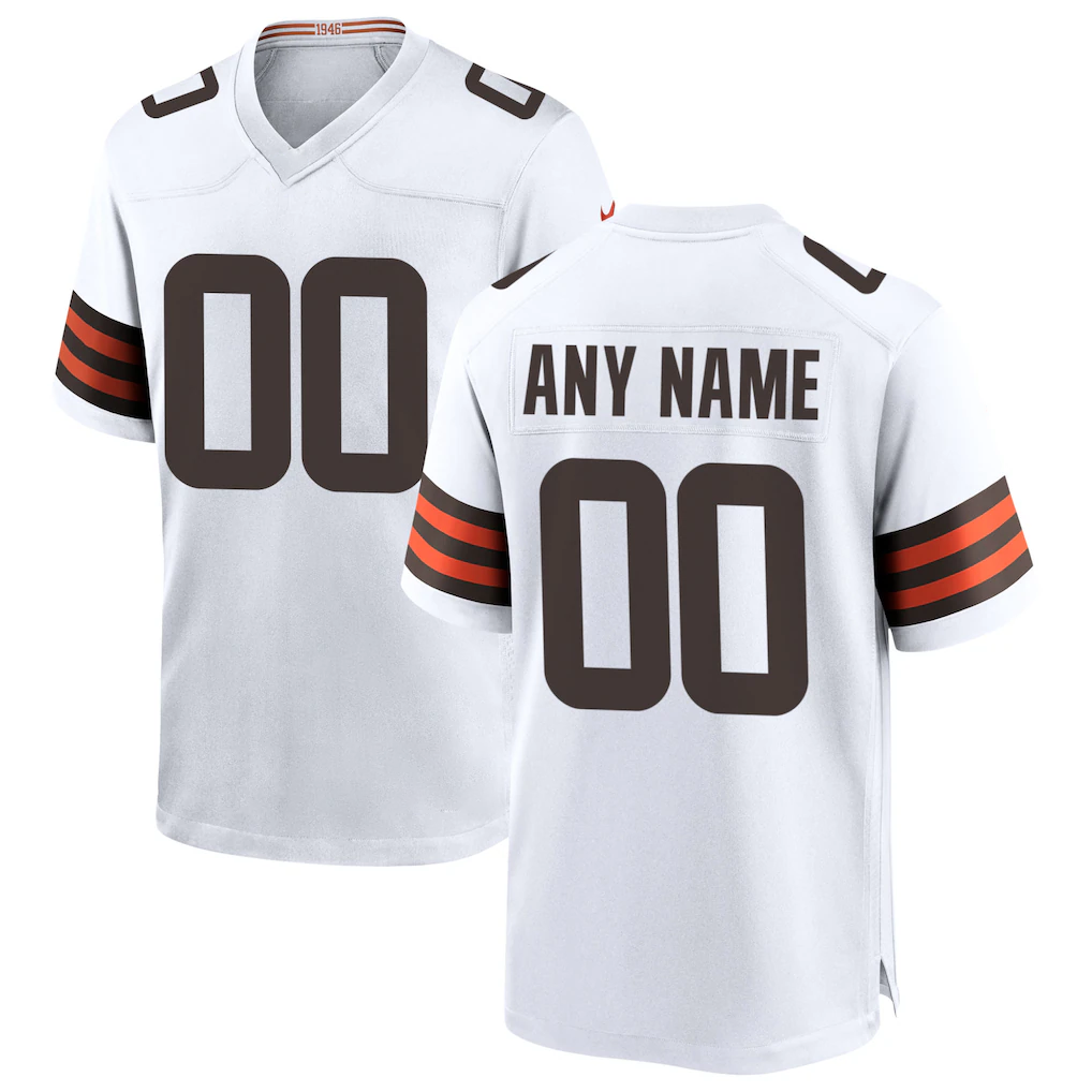 MyBoyd Custom C.Browns White Game Stitched Jerseys