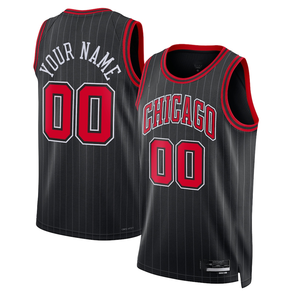 MyBoyd Custom C.Bulls Black 202223 Swingman Jerseys - Statement Edition
