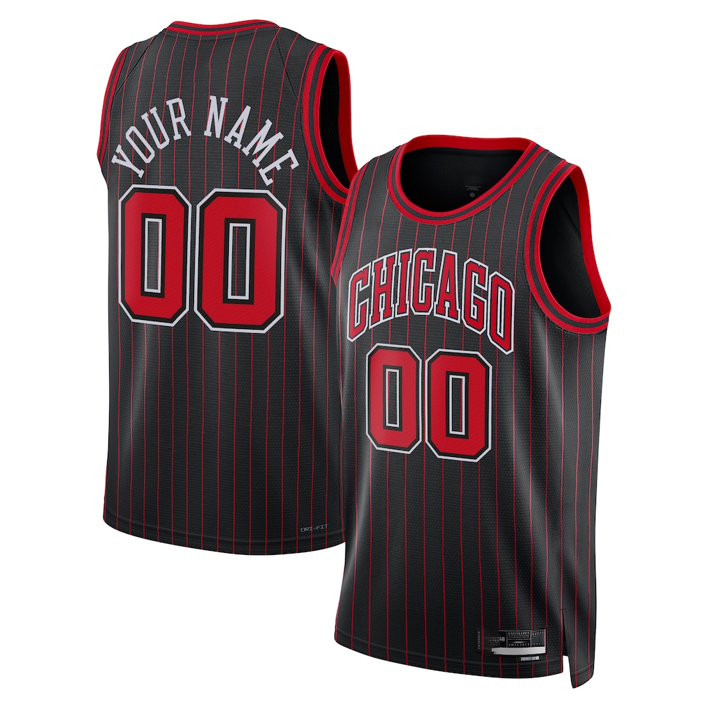 MyBoyd Custom C.Bulls Black Swingman Jerseys - Statement Edition