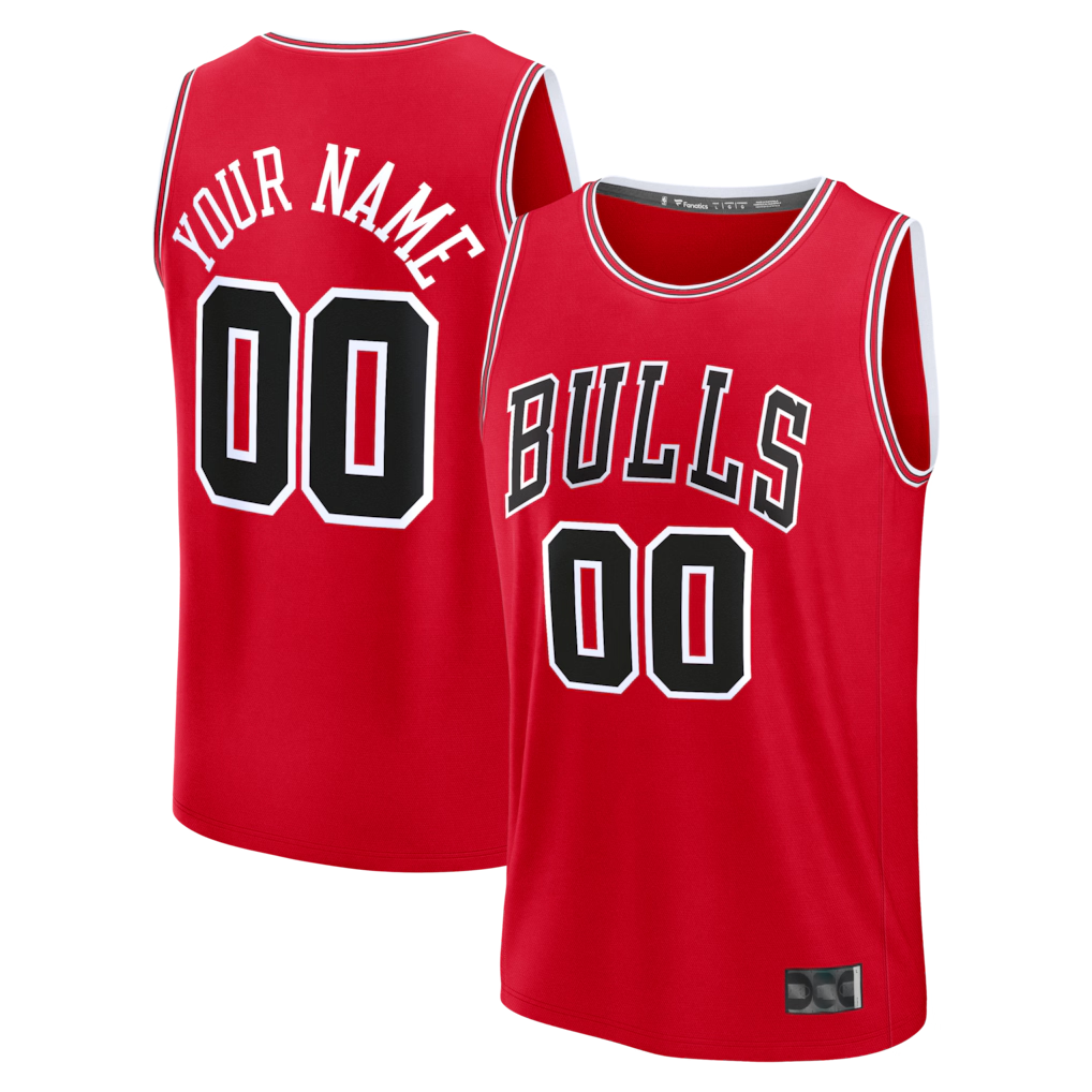 MyBoyd Custom C.Bulls Red Fast Break Jerseys - Icon Edition