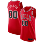 MyBoyd Custom C.Bulls Red Authentic Jerseys - Icon Edition