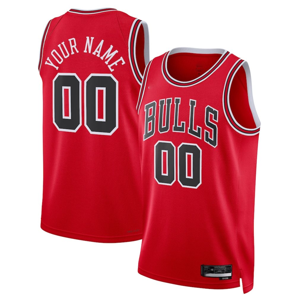 MyBoyd Custom C.Bulls Red Swingman Jerseys - Icon Edition