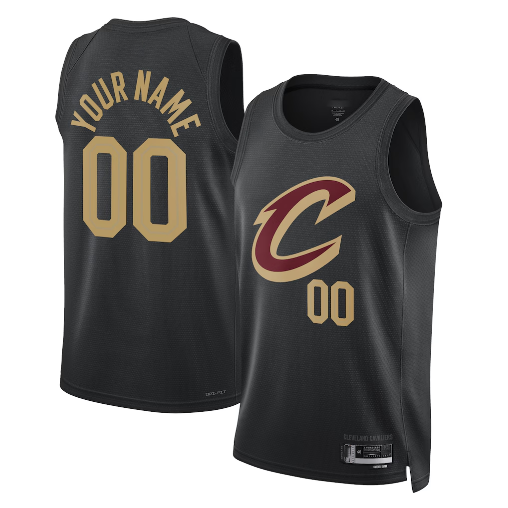 MyBoyd Custom C.Cavaliers Black 202223 Swingman Jerseys - Statement Edition