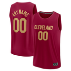 MyBoyd Custom C.Cavaliers  Wine Fast Break Jerseys - Icon Edition
