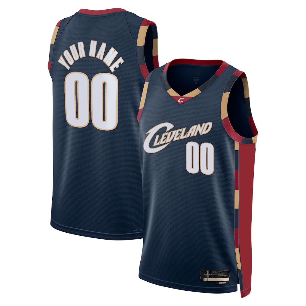 MyBoyd Custom C.Cavaliers Navy Swingman Jerseys - Classic Edition