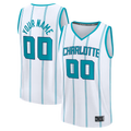 MyBoyd Custom C.Hornets White Fast Break Jerseys - Icon Edition