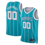 MyBoyd Custom C.Hornets  Teal Swingman Jerseys - Icon Edition