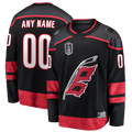 MyBoyd Custom C.Hurricanes Black 2026 Stanley Cup Champions Home Breakaway Custom Stitched Jerseys