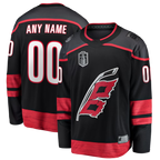 MyBoyd Custom C.Hurricanes Black 2026 Stanley Cup Champions Home Breakaway Custom Stitched Jerseys