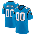 MyBoyd Custom C.Panthers Blue Alternate Game Stitched Jerseys