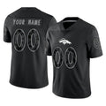 MyBoyd Custom D.Broncos Black Reflective Limited Any Name & Numbers Stitched Jerseys