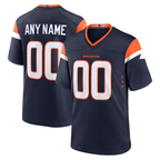 MyBoyd Custom D.Broncos Navy Alternate Mile High Collection Game Stitched Jerseys