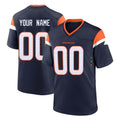 MyBoyd Custom D.Broncos Navy Home Game Any Name & Numbers Stitched Jerseys