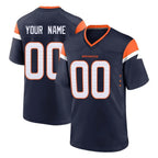 MyBoyd Custom D.Broncos Navy Home Game Any Name & Numbers Stitched Jerseys