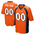 MyBoyd Custom D.Broncos Orange Color Home Game Any Name & Numbers Stitched Jerseys