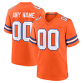 MyBoyd Custom D.Broncos Orange Mile High Collection 1977 Throwback Game Stitched Jerseys