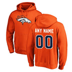 MyBoyd Custom D.Broncos Orange Pullover Hoodie Limited Any Name & Numbers Stitched Jerseys