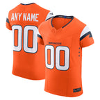 MyBoyd Custom D.Broncos Vapor F.U.S.E. Elite Orange Football Jerseys