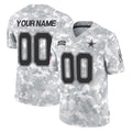MyBoyd Custom D.Cowboys Arctic Camo Salute to Service Limited Home Game Any Name & Numbers Stitched Jerseys