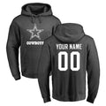 MyBoyd Custom D.Cowboys Ash One Color Pullover Hoodie Limited Any Name & Numbers Stitched Jerseys