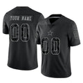 MyBoyd Custom D.Cowboys Black Limited Reflective Home Game Any Name & Numbers Stitched Jerseys