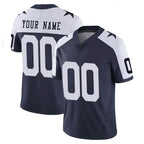MyBoyd Custom D.Cowboys Navy-White Limited Alternate Vapor Untouchable Home Game Any Name & Numbers Stitched Jerseys