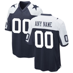 MyBoyd Custom D.Cowboys Navy Alternate Game Jersey Stitched Jerseys