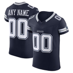 MyBoyd Custom D.Cowboys Navy Vapor F.U.S.E. Elite Custom Stitched Jerseys