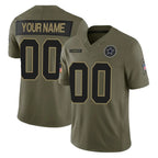 MyBoyd Custom D.Cowboys Olive 2025 Salute to Service Limited Home Game Any Name & Numbers Stitched Jerseys
