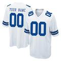 MyBoyd Custom D.Cowboys White Home Game Any Name & Numbers Stitched Jerseys