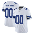 MyBoyd Custom D.Cowboys White Vapor Untouchable Limited Home Game Any Name & Numbers Stitched Jerseys