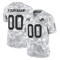 MyBoyd Custom D.Lions Arctic Camo Salute To Service Limited Any Name & Numbers Stitched Jerseys