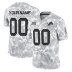 MyBoyd Custom D.Lions Arctic Camo Salute To Service Limited Any Name & Numbers Stitched Jerseys