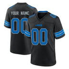 MyBoyd Custom D.Lions Black Alternate Home Game Any Name & Numbers Stitched Jerseys