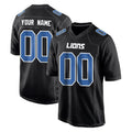 MyBoyd Custom D.Lions Black Fashion Home Game Any Name & Numbers Stitched Jerseys