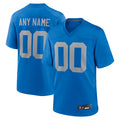MyBoyd Custom D.Lions Blue Limted Game Alternate Stitched Jerseys