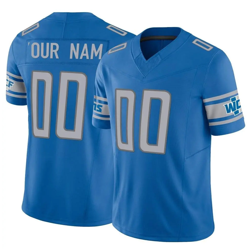 MyBoyd Custom D.Lions Blue Vapor F.U.S.E. Limited Home Game Any Name & Numbers Stitched Jerseys