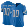 MyBoyd Custom D.Lions Blue Vapor F.U.S.E. Limited Home Game Any Name & Numbers Stitched Jerseys