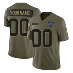 MyBoyd Custom D.Lions Olive 2025 Salute To Service Limited Home Game Any Name & Numbers Stitched Jerseys
