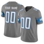MyBoyd Custom D.Lions Gray Vapor F.U.S.E. Limited Home Game Any Name & Numbers Stitched Jerseys