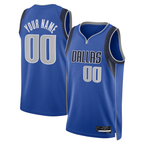 MyBoyd Custom D.Mavericks Blue Swingman Jerseys - Icon Edition