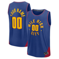 MyBoyd Custom D.Nuggets  Blue Fast Break Jerseys - Statement Edition