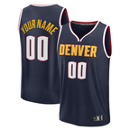 MyBoyd Custom D.Nuggets  Navy Fast Break Jerseys - Icon Edition