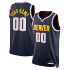 MyBoyd Custom D.Nuggets Navy Swingman Jerseys - Icon Edition