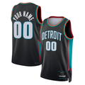 MyBoyd Custom D.Pistons Charcoal 202526 City Edition Swingman Jerseys