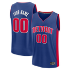 MyBoyd Custom D.Pistons Blue Fast Break Jerseys - Icon Edition