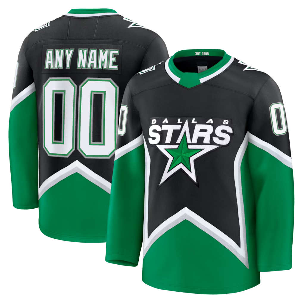 MyBoyd Custom D.Stars Black Alternate Premium Jerseys